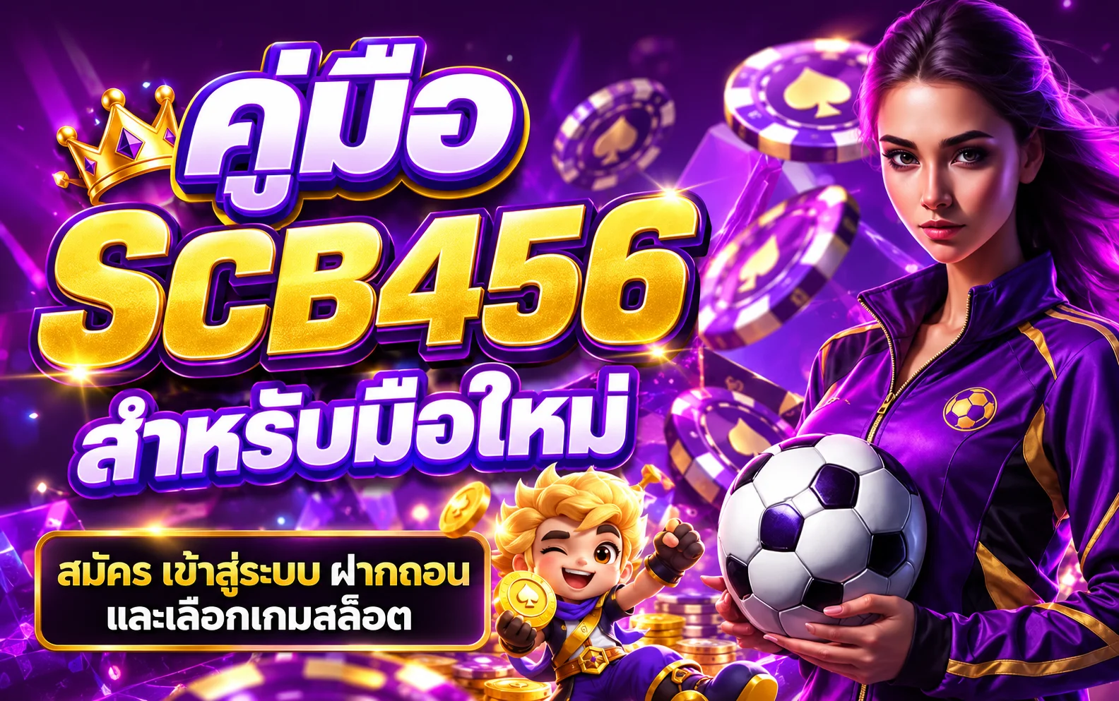SCB456 คู่มือสมัคร เข้าสู่ระบบ ฝากถอน และสล็อต
